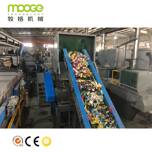 HDPE-Flaschen-Waschlinie Kunststoff-Pe-Pp-Flaschen-Recycling-Maschine