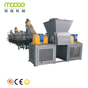 CE-Zertifizierung Kunststofffolie gewebte Taschen Single Shaft Shredder